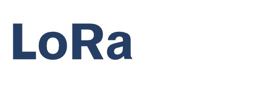 Logo LoRaWAN blanc